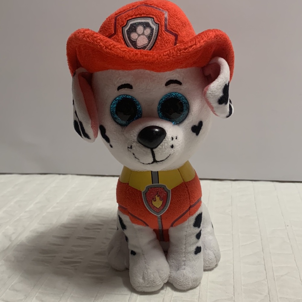 Ty Paw Patrol Marshall 6” Plush Beanie Boo